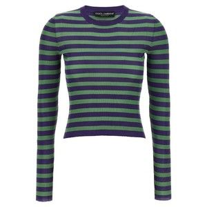 Dolce & Gabbana Striped Viscose Sweater - NWT